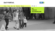 Startseite einer Homepage