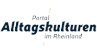 Grafik mit Schriftzug: Portal Alltagskulturen im Rheinland
