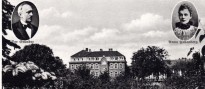 Schwarz-Weiß Fotografie der Hollenbergschule in Waldbröl