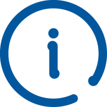 Buchstabe "i" mit Kreis