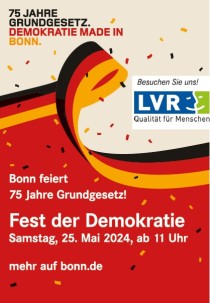 Logo des Fests der Demokratie und des LVR