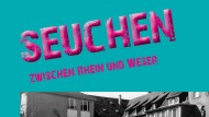 Plakat der Veranstaltungsreihe mit einem Bild aus den 1960er Jahren, auf dem ein Krankenhaus in Simmerath und ein Quarantäne-Hinweisschild zu sehen ist.