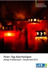 Cover Alltag im Rheinland: Rote Grablichter im Dunkeln
