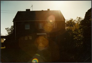 Haus im Sonnenschein