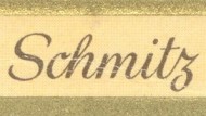 Schriftzug "Schmitz"