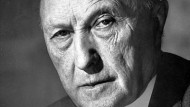Ein Portrait von Konrad Adenauer