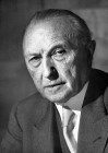 Porträt von Konrad Adenauer